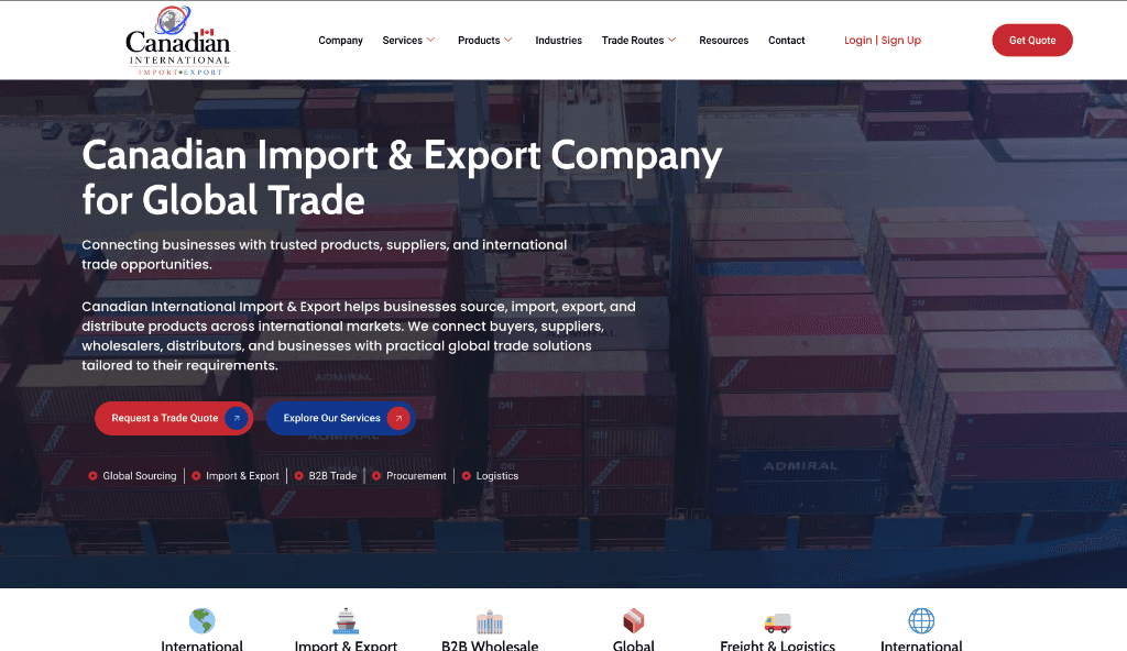 Canadian International Import & Export