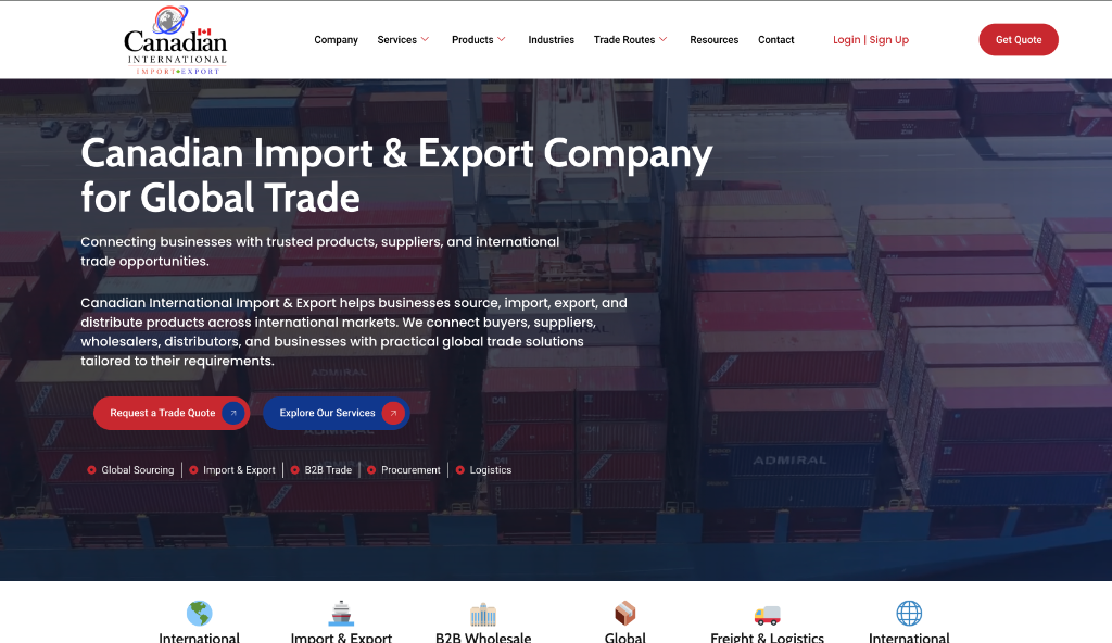 Canadian International Import & Export